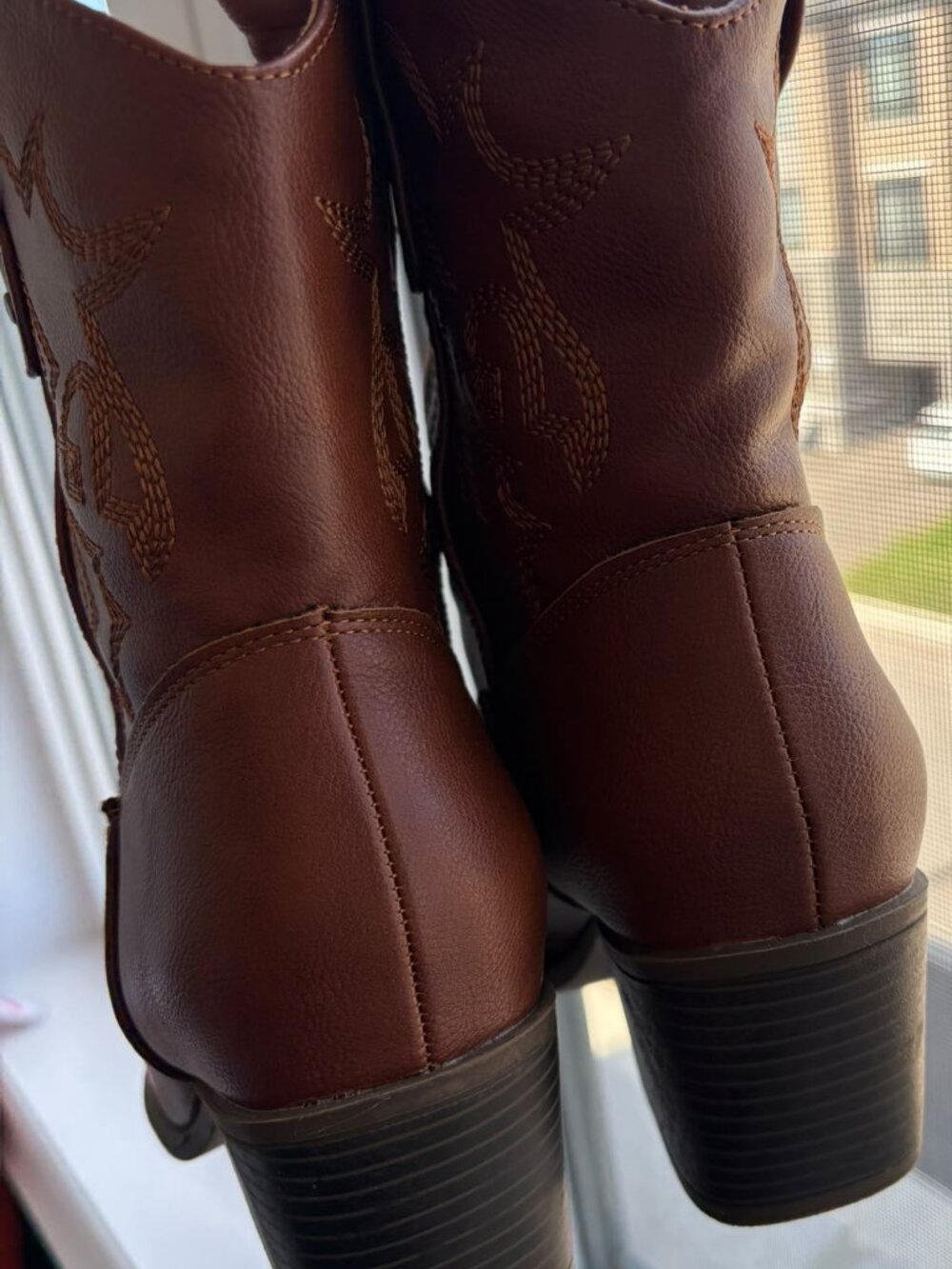 Brown Cowboy Boots - Picture 5 of 8